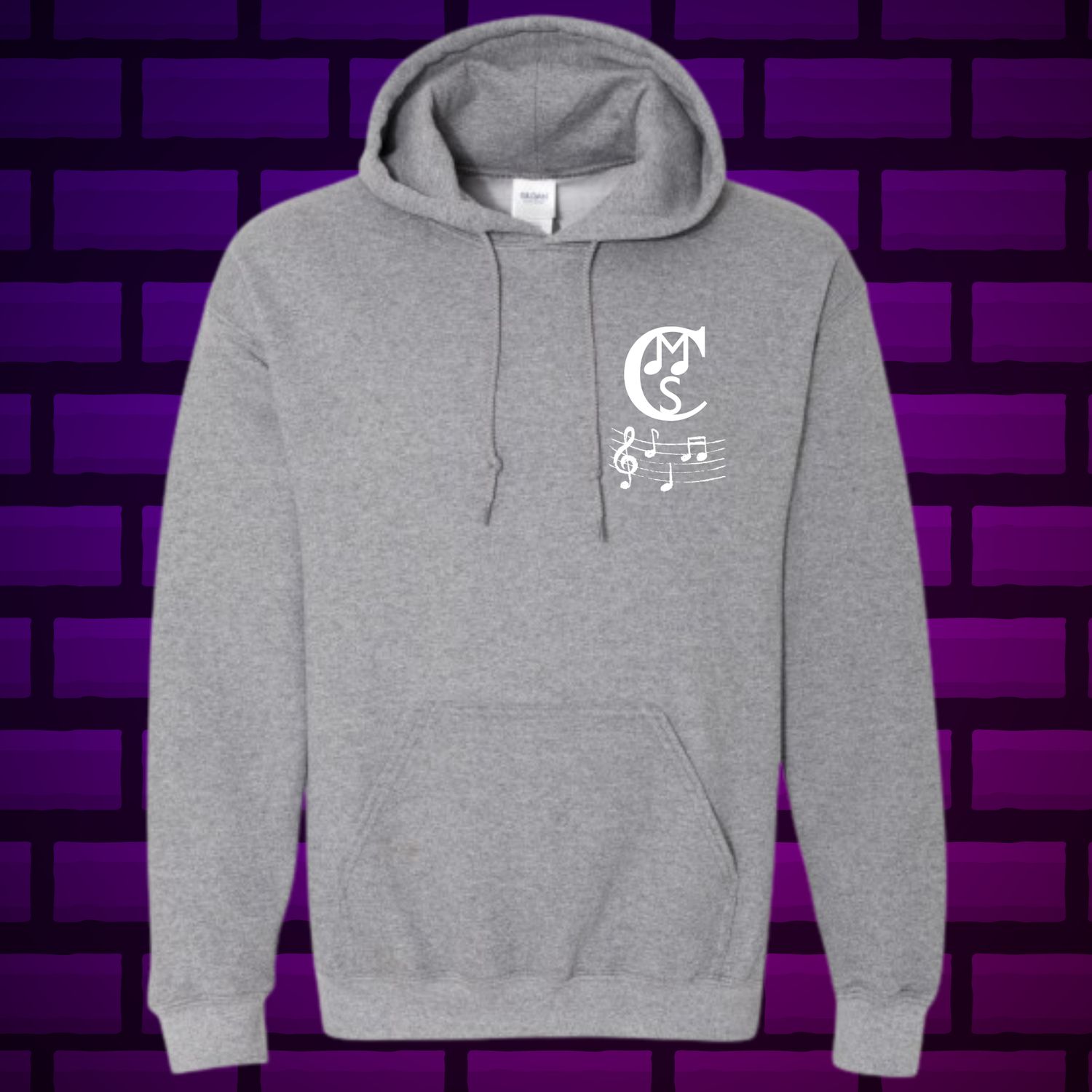 CMS Band - Graphite Hoodie