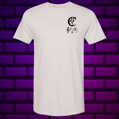 CMS Band - Ice Gray Softstyle T-Shirt