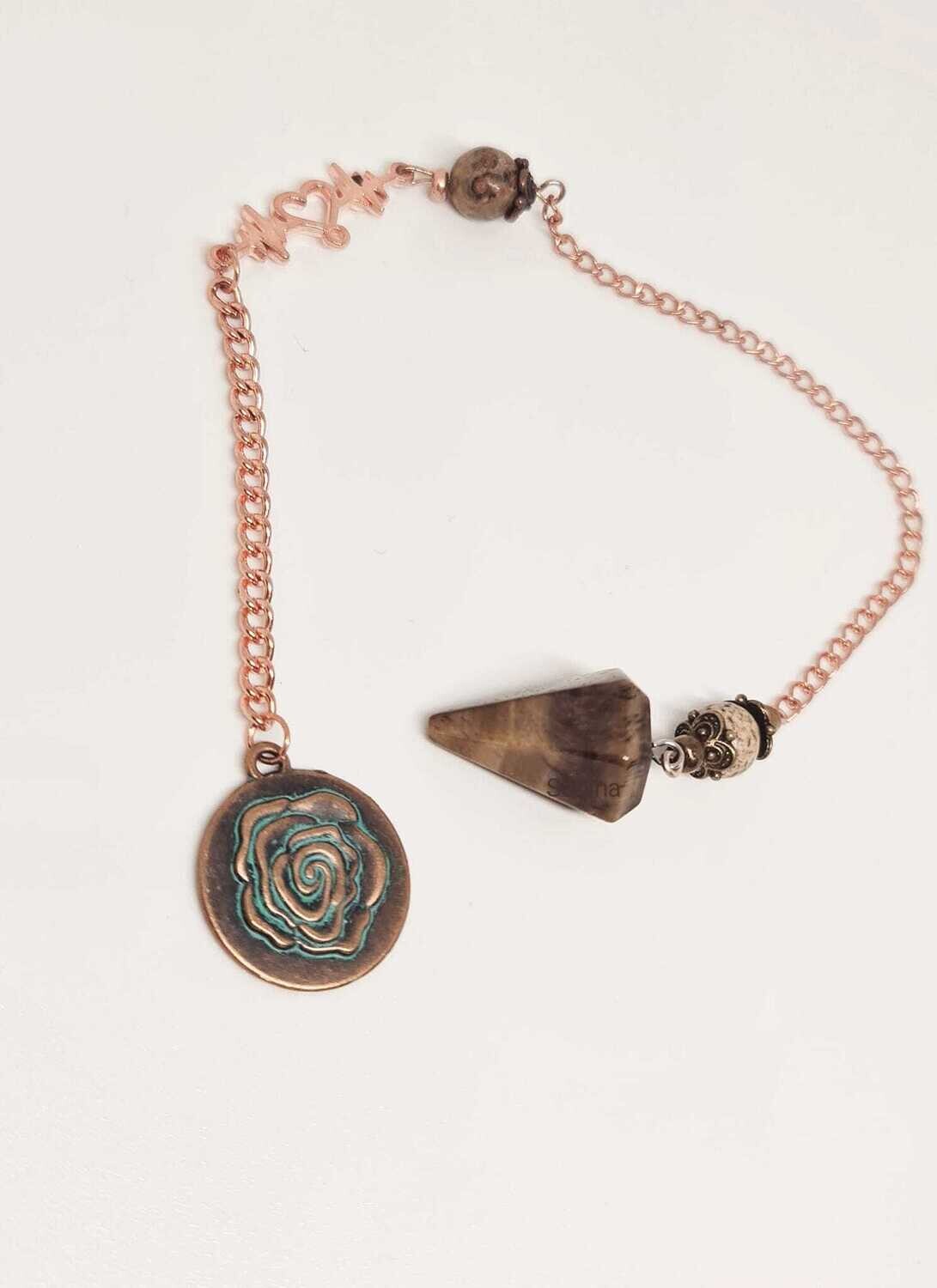 Divination Tigers eye pendulum