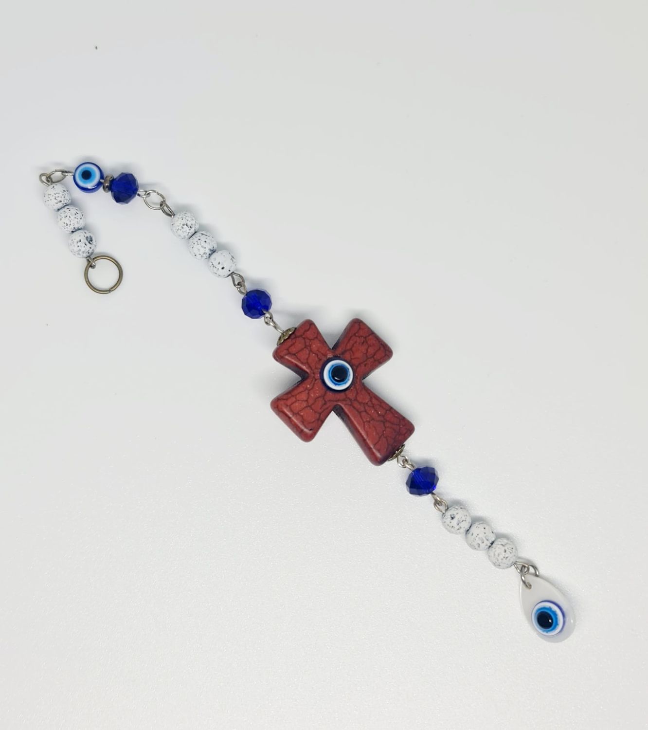 Evil Eye Cross amulet