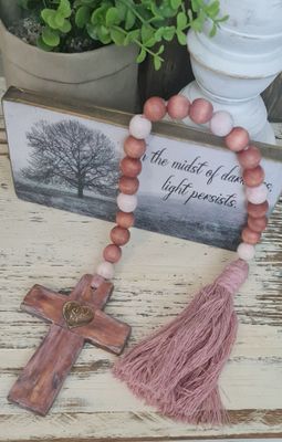 Rustic Cross home decor