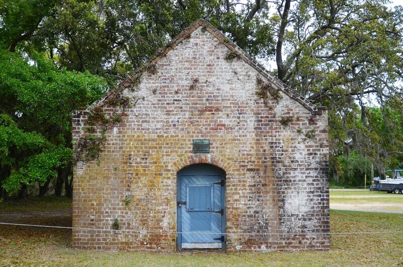 Fort Johnson at Charleston Harbor