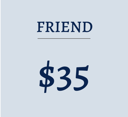 Annual Membership: Friend