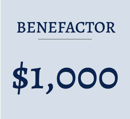 Annual Membership: Benefactor