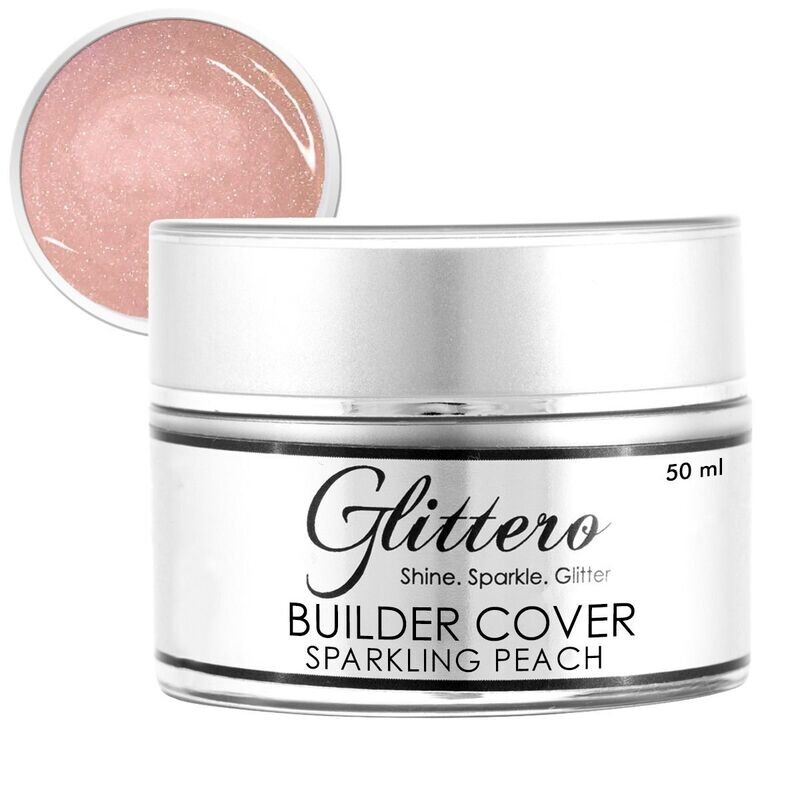 Builder Gel Cover Sparkling Peach 50 ml