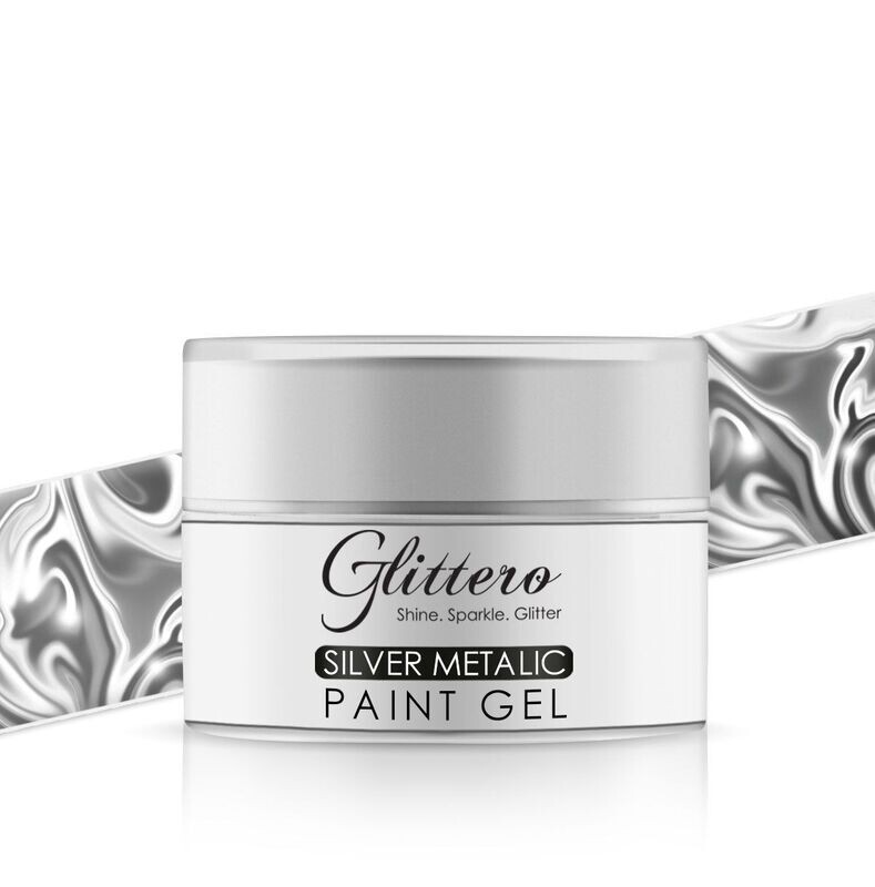 Metalic Silver Paint Gel 5ml
