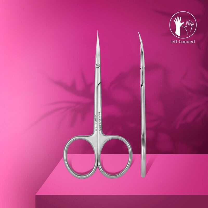STALEKS Left-Handed Expert 11/3 Cuticle Scissor