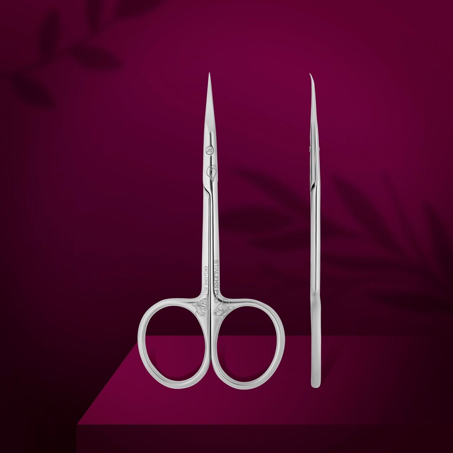 STALEKS Pro Exclusive 23/1 (Magnolia) Professional cuticle scissors