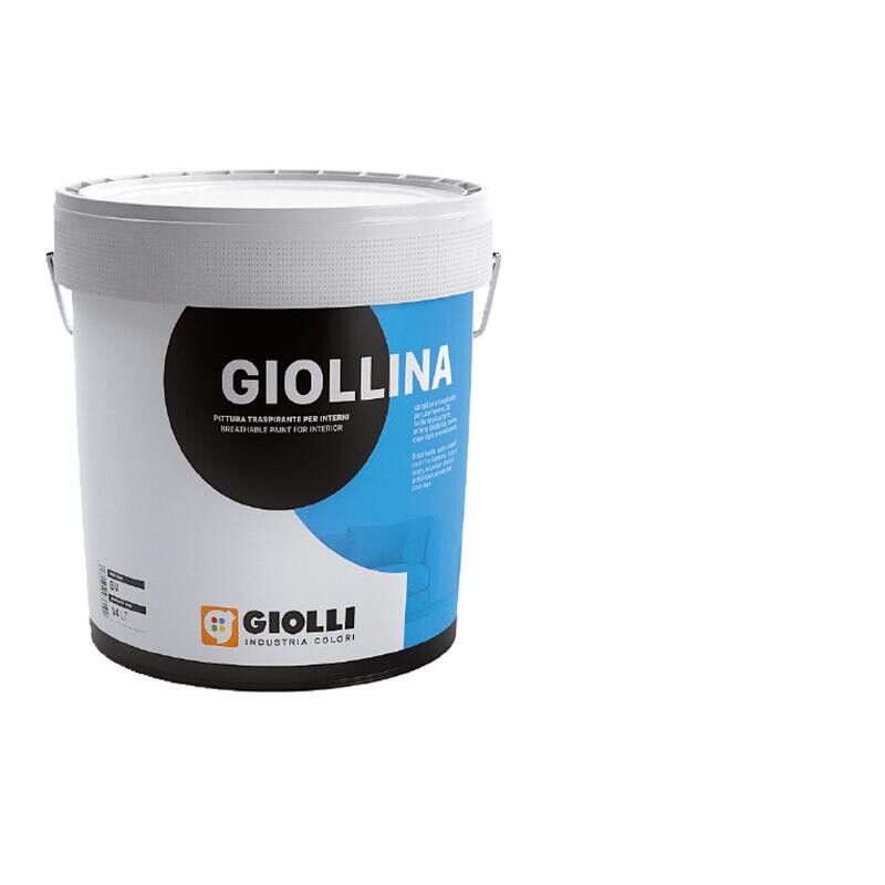 Idropittura Traspirante per Interni Giollina 14 LT - Giolli