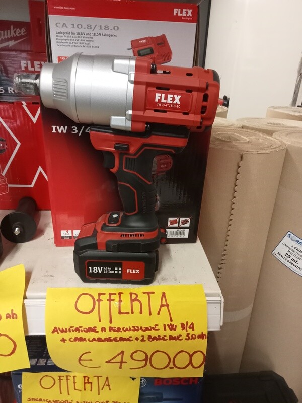 Avvitatore a Percussione IW 3/4 - Flex