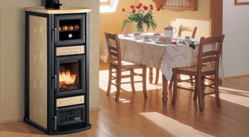 Stufa a Legna Stuba V2 con Forno - Royal