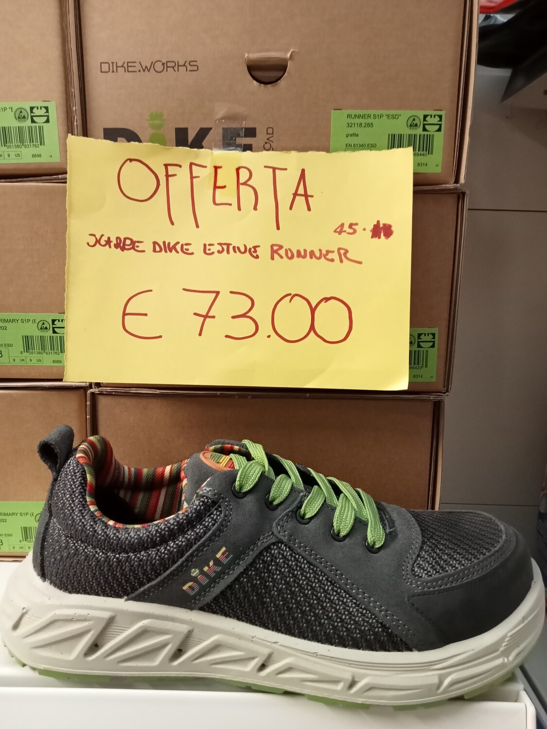 Scarpe Antinfortunistiche basse RUNNER S1P estive - Dike