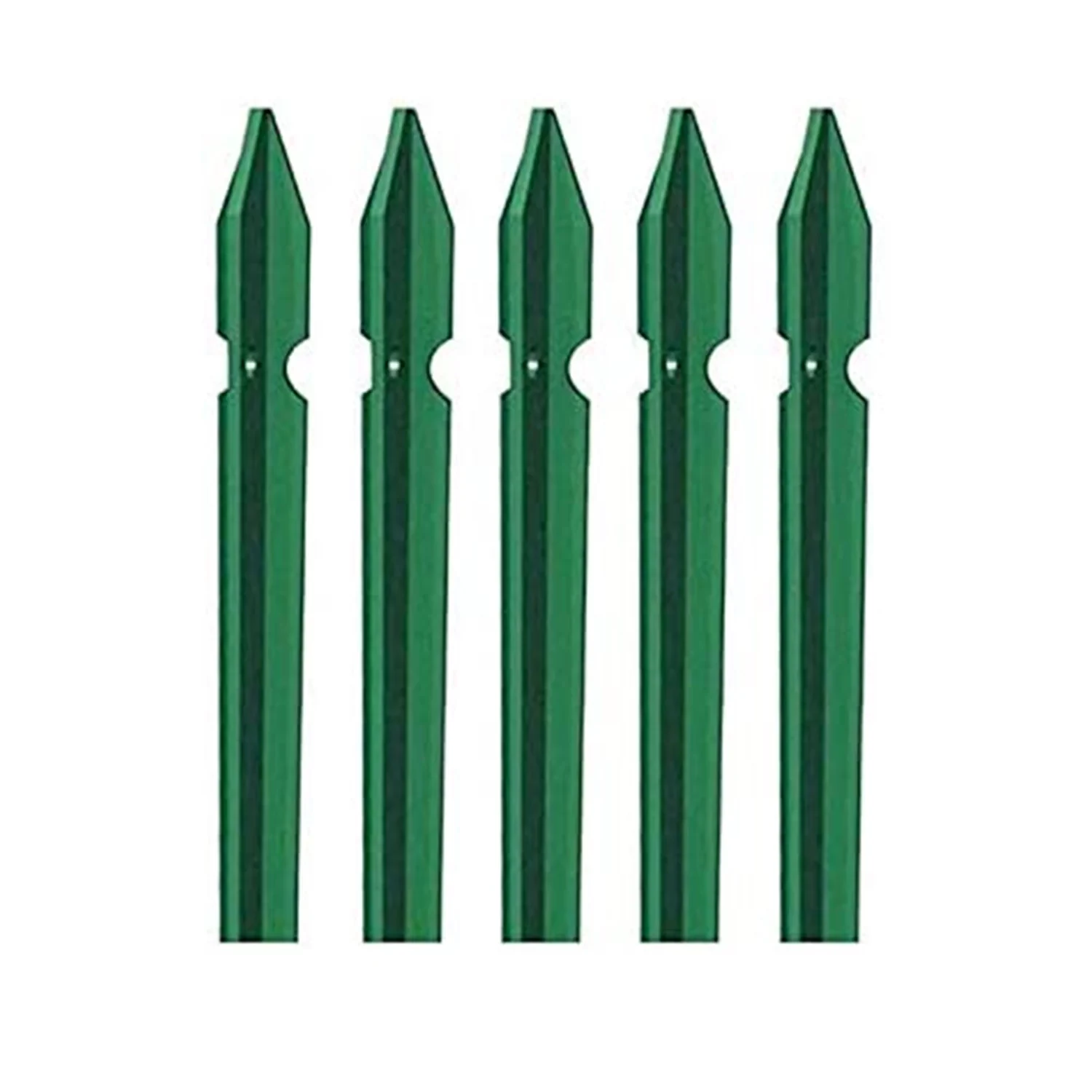 Palo Plasticato verde da recinzione