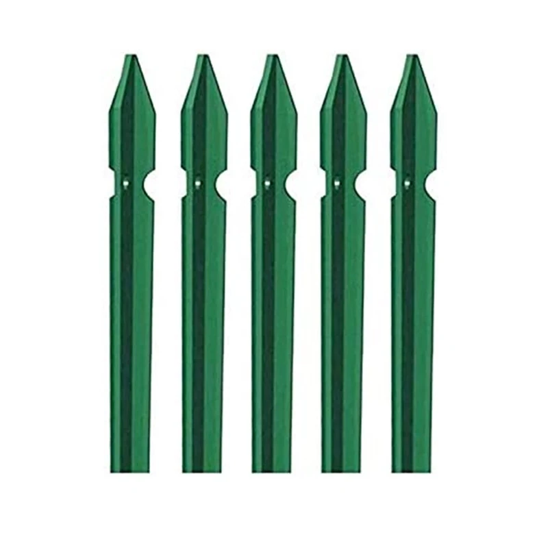 Palo Plasticato verde da recinzione