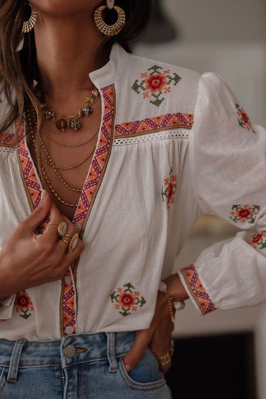 Blusa bohemia