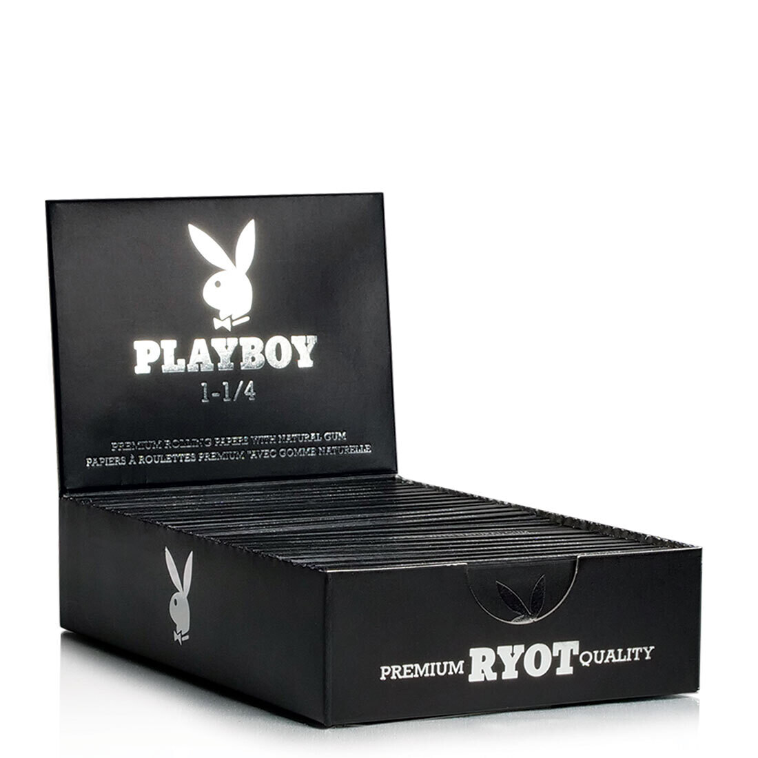 PLAYBOY by RYOT Rolling Papers - Black