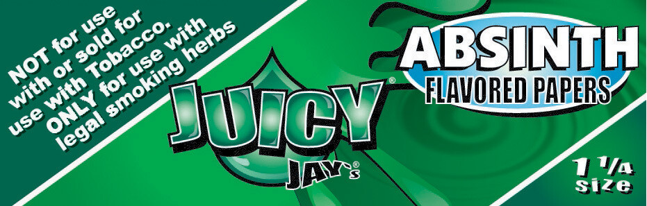 Juicy Jays 1 1/4 Papers, Flavor: Absinth