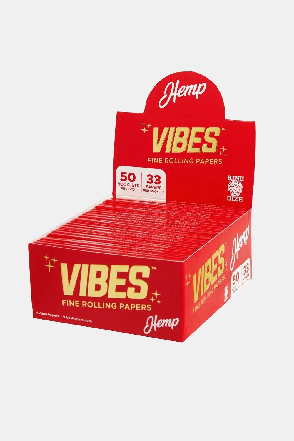 Vibes Cones, Style: King Size Slim Hemp