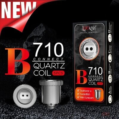 Lookah 710 Quartz Coil - Type B (5 Pack) * - Do NOT Sell Singles