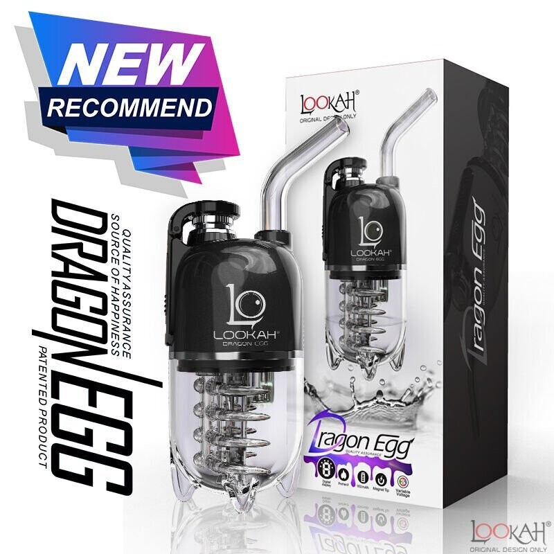 Lookah Dragon Egg, Color: Black