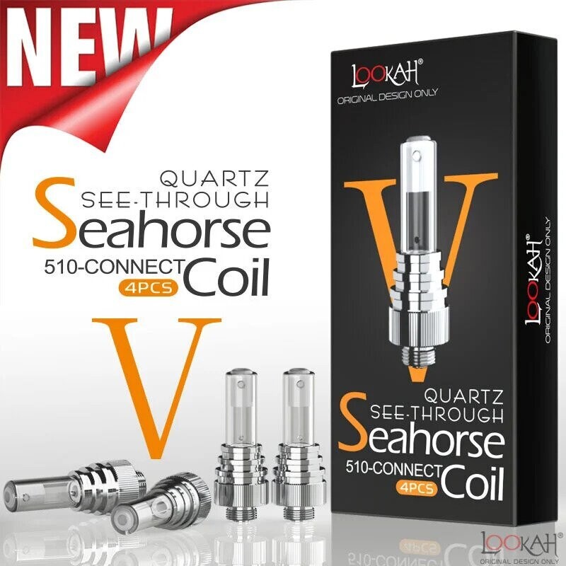 Lookah Seahorse Coil V (4 Pack) * Do NOT Sell Singles