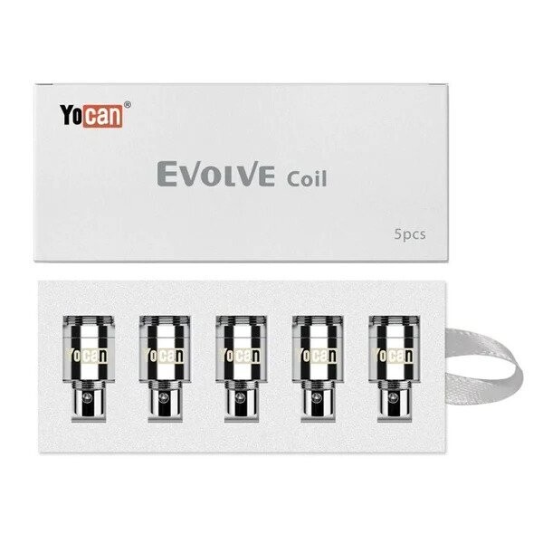 Yocan Evolve Quartz Dual Coil 5 Pk