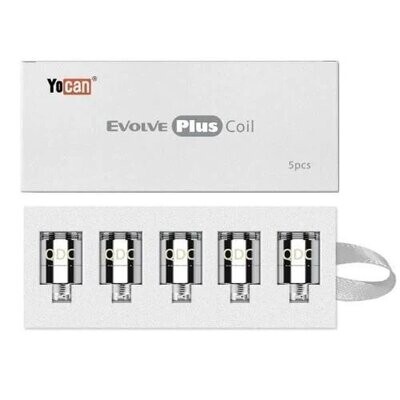 Yocan Evolve Plus Coils 5 Pack, Style: Dual Quartz