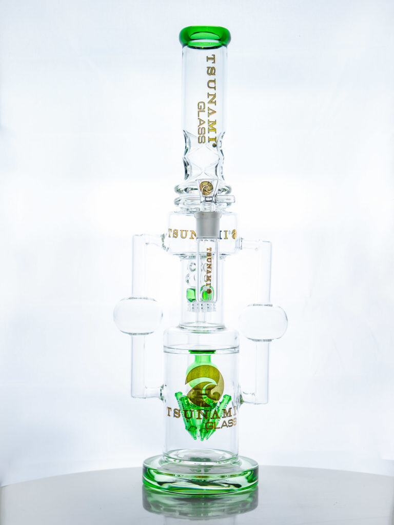 18" Bullet Ball Tower Shower Head Honey Comb