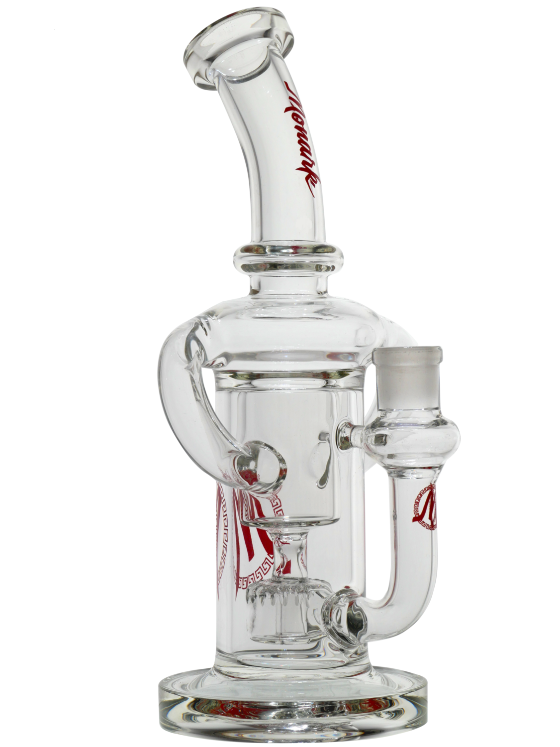 Monark Heavy Base Recycler w/ Dual Uptake Tubes