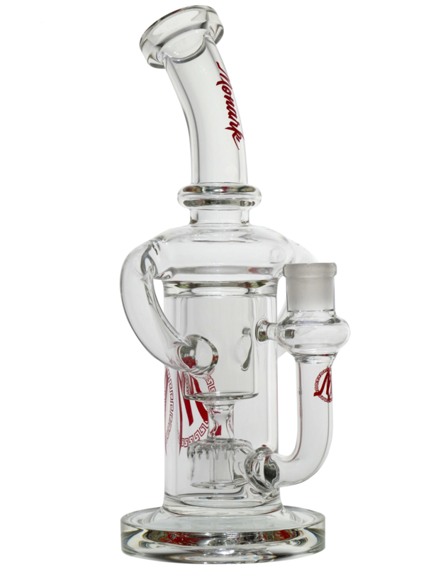 Monark Heavy Base Recycler w/ Dual Uptake Tubes