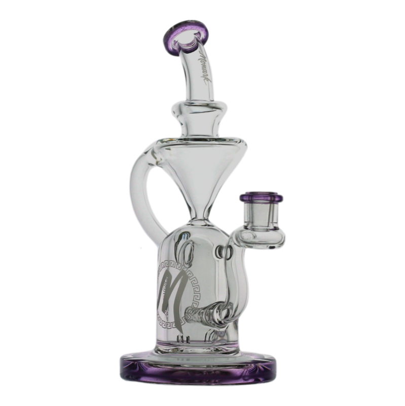 Monark 9” Double Chamber Recycler W/ 14mm Female