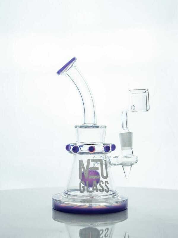 NEU Shower Head Ball Rig 8&quot; Pink