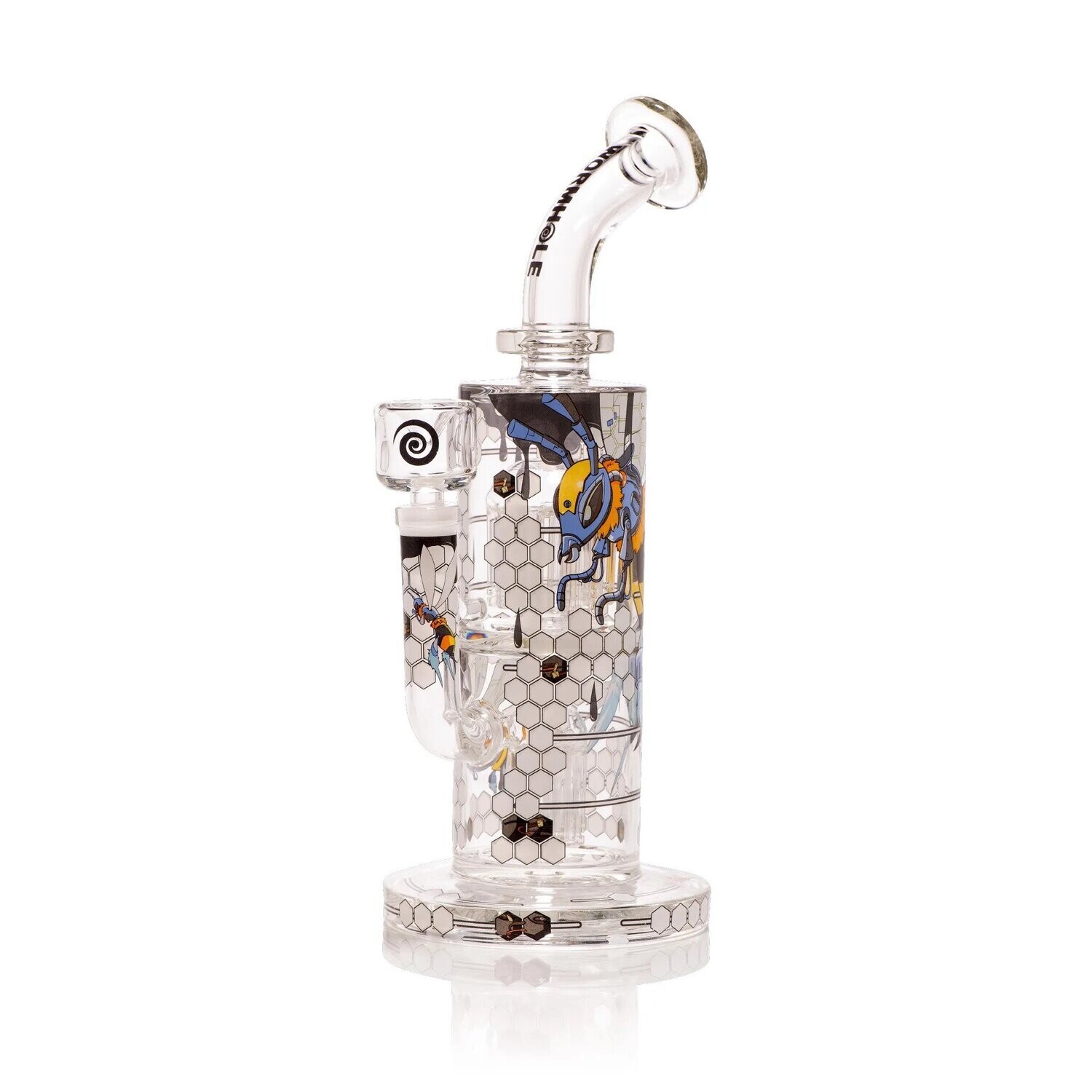 Robotic Bee Fortress 12″ Waterpipe