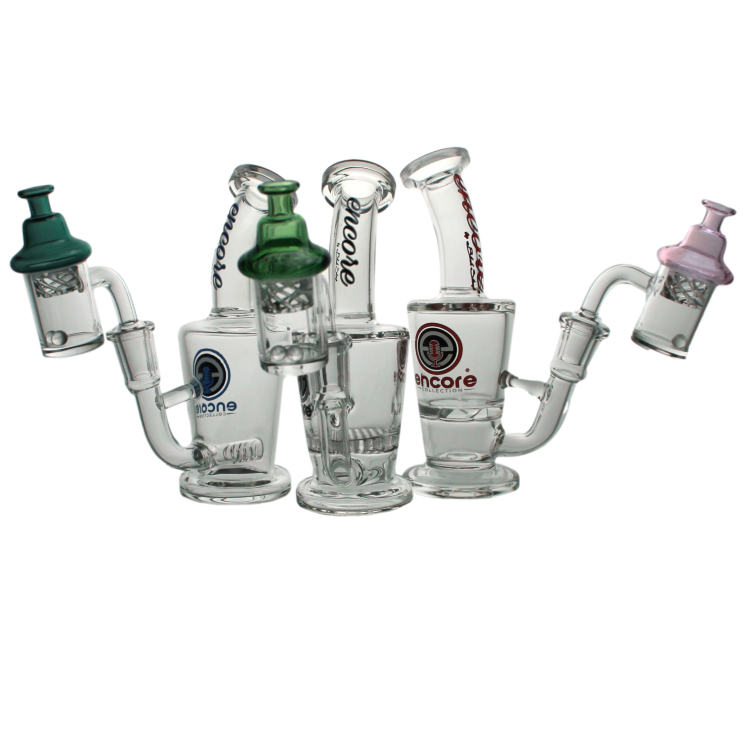 Small shot glass turbine Rig w/ 14 female