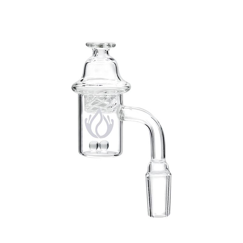 Social Banger Spinner Kit with Two 6mm Terp Pearls (Q823) | 14mm | Male