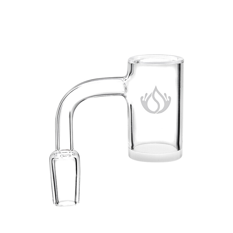 Social Beveled Top Deep Quartz Banger (Q355) | 14mm | Male