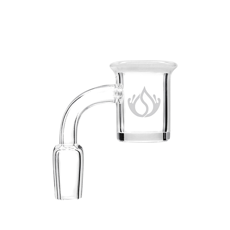 Social Beveled Top Thick Base Quartz Banger (Q799) | 14mm | Male
