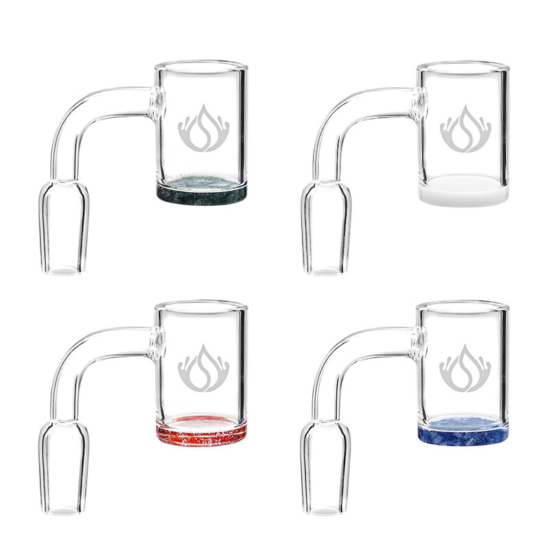 Social Colored Thick Base Banger (Q643) | 14mm | Male