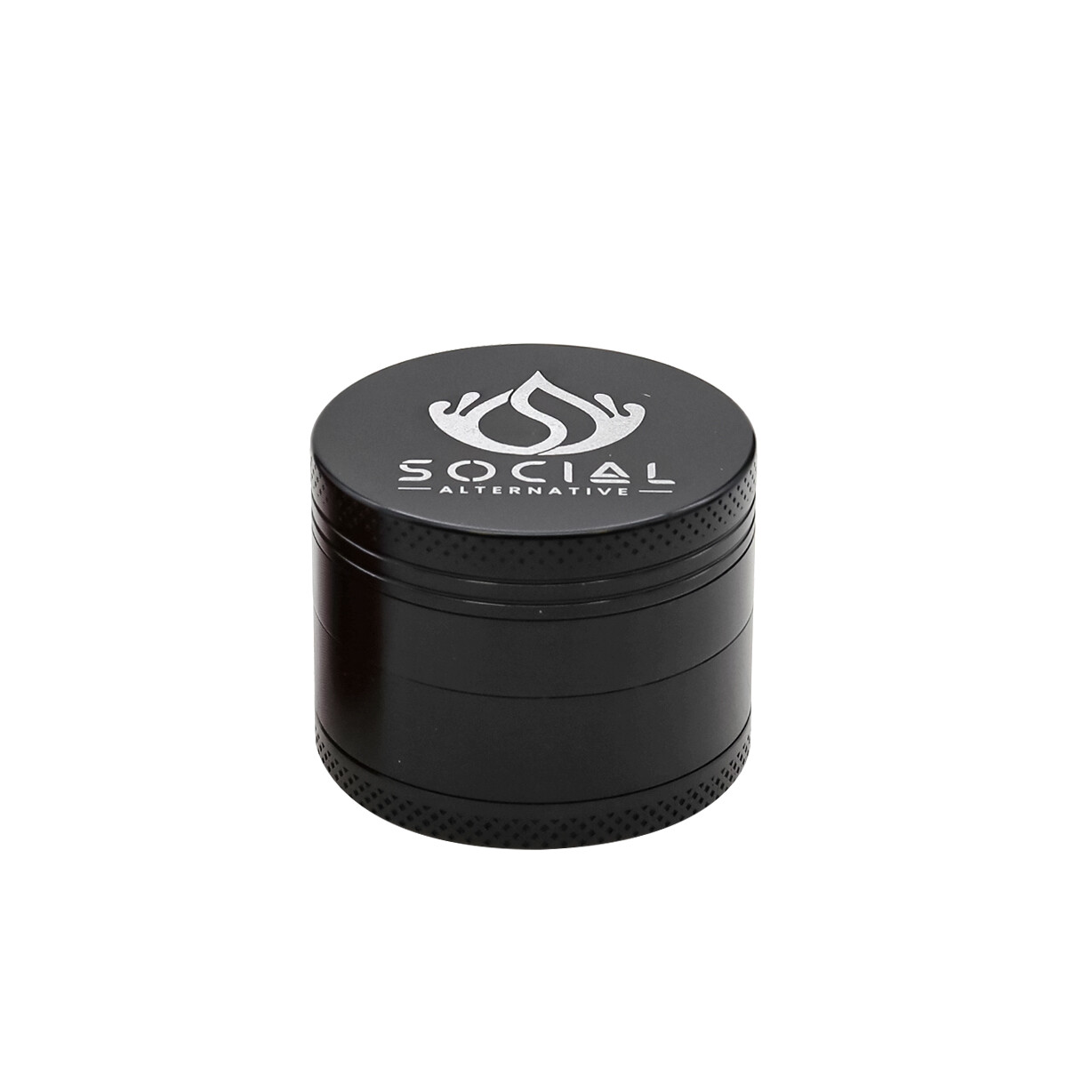 Social GRND 4 Part Grinder, Color: Black