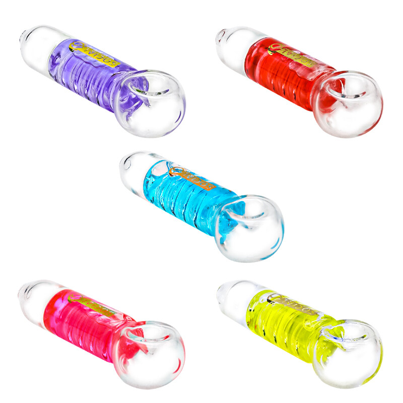 Social Gel Series CHRONOS with Coil Perc Handpipe (SO-HP-01) | 5 inch