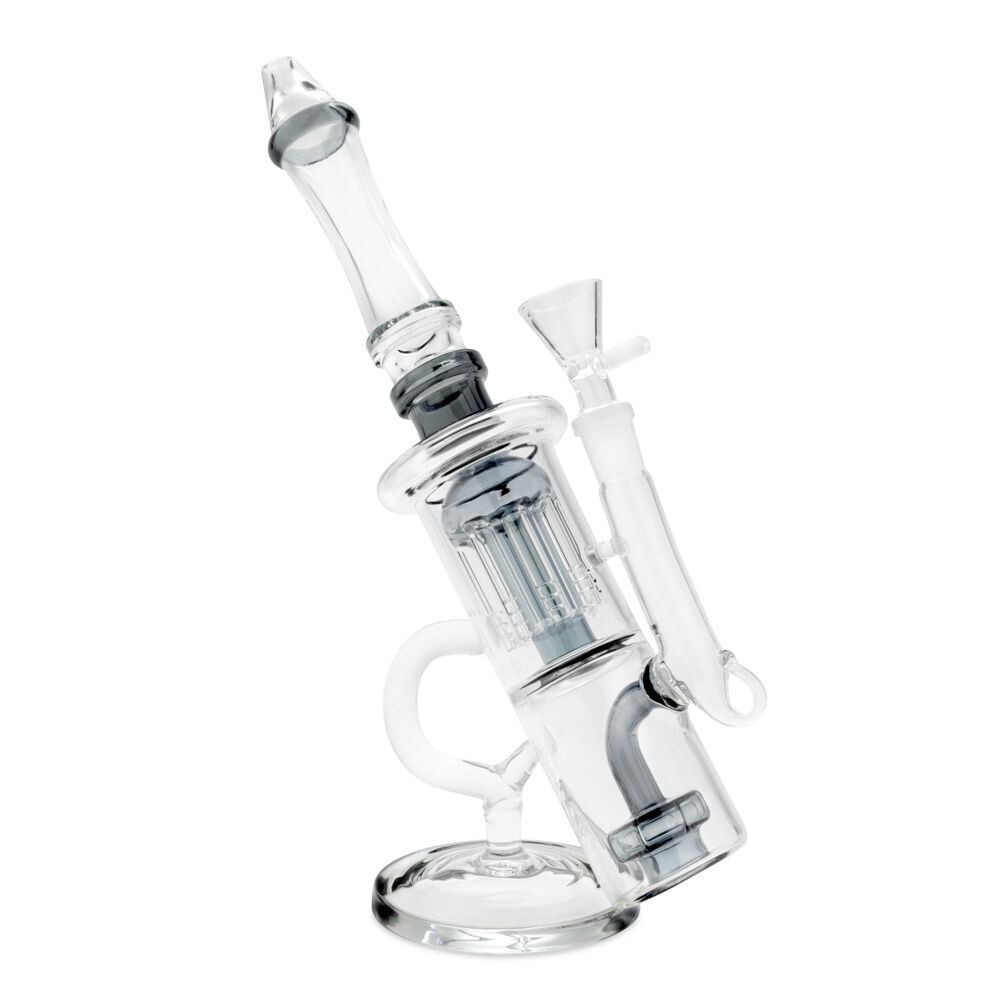 12&quot; Diagonal Waterpipe w/ Shower and Tree Perc