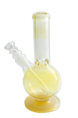 8" 32MM Base w/ Bubble Fumed Tube w/ Pinch