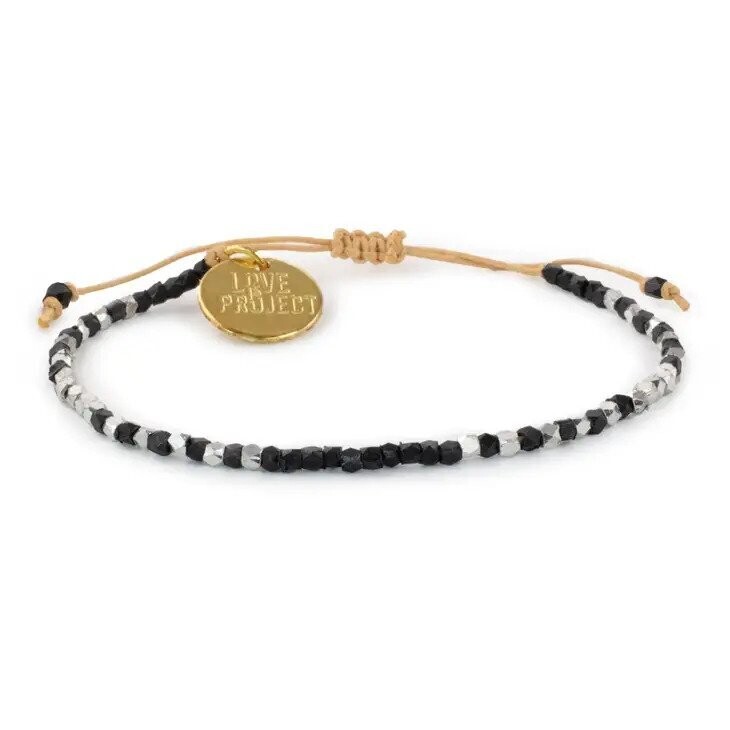 Kali Ombre Bracelet, Style: Black/Silver