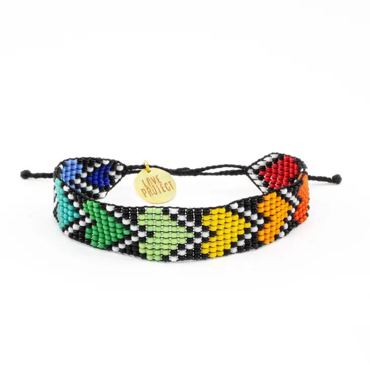 Rainbow River Hearts Bracelets