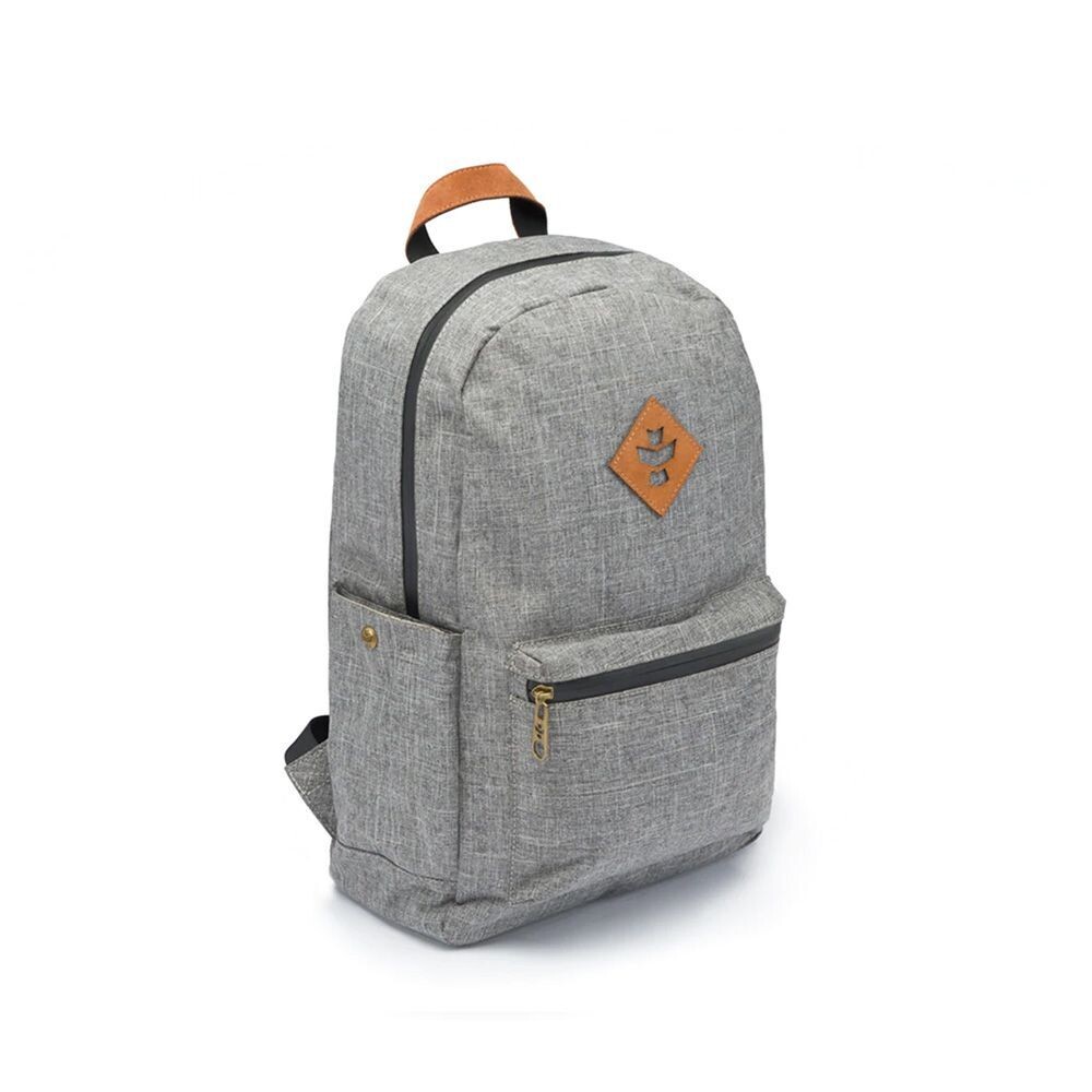 The Escort Smell Proof Backpack, Color: Crosshatch Gray