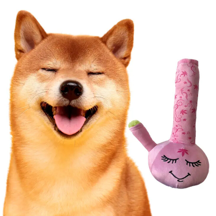 Harmony Bong 420 Dog Toy