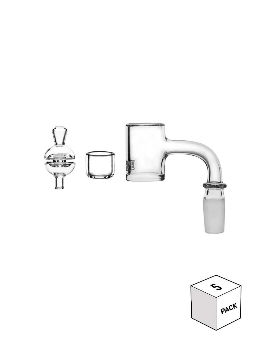 Grav 14mm Seamless Banger W/ Insert and Carb Cap Set