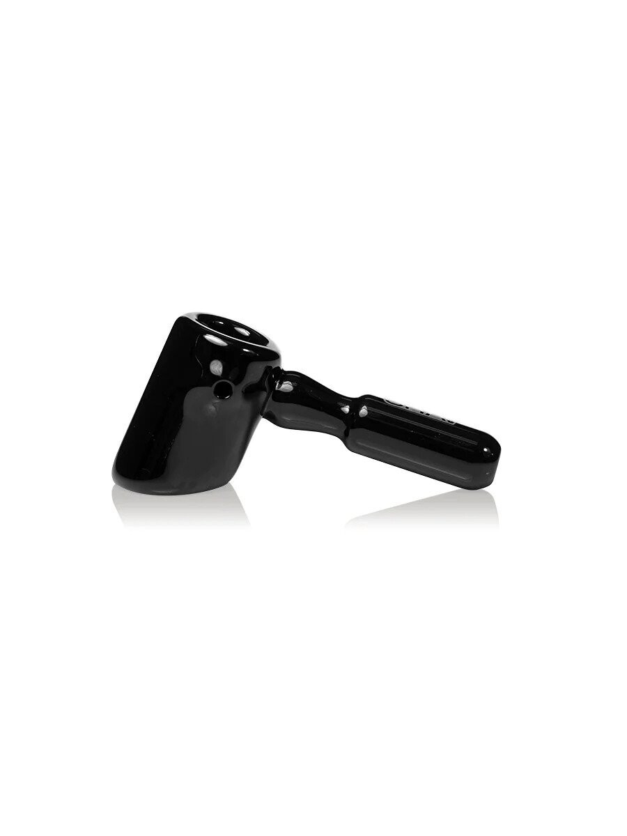Hammer Hand Pipe, Color: Black