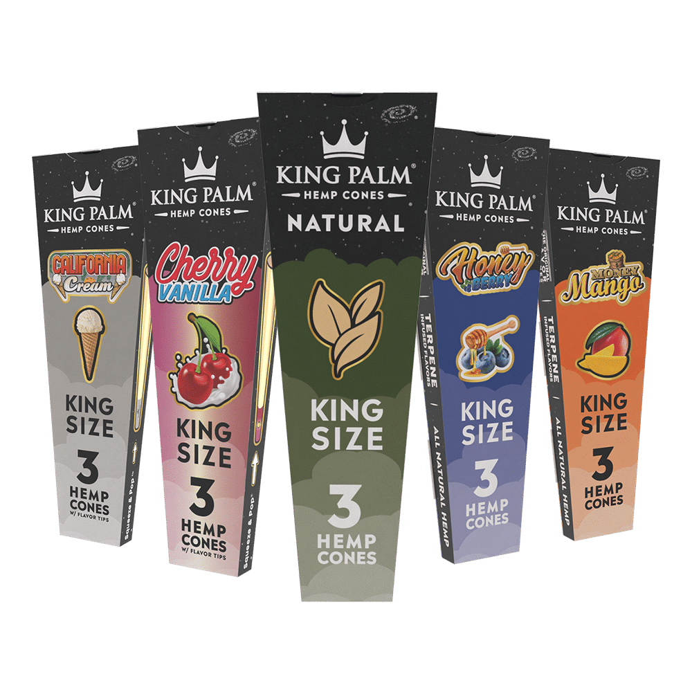 King Palm Hemp Cones