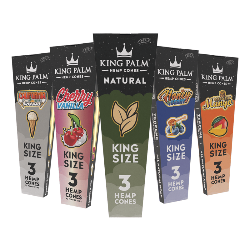 King Palm Hemp Cones